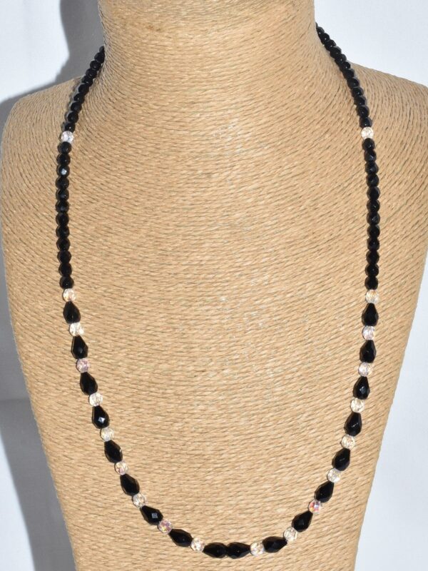 Collar largo de cristal austriaco