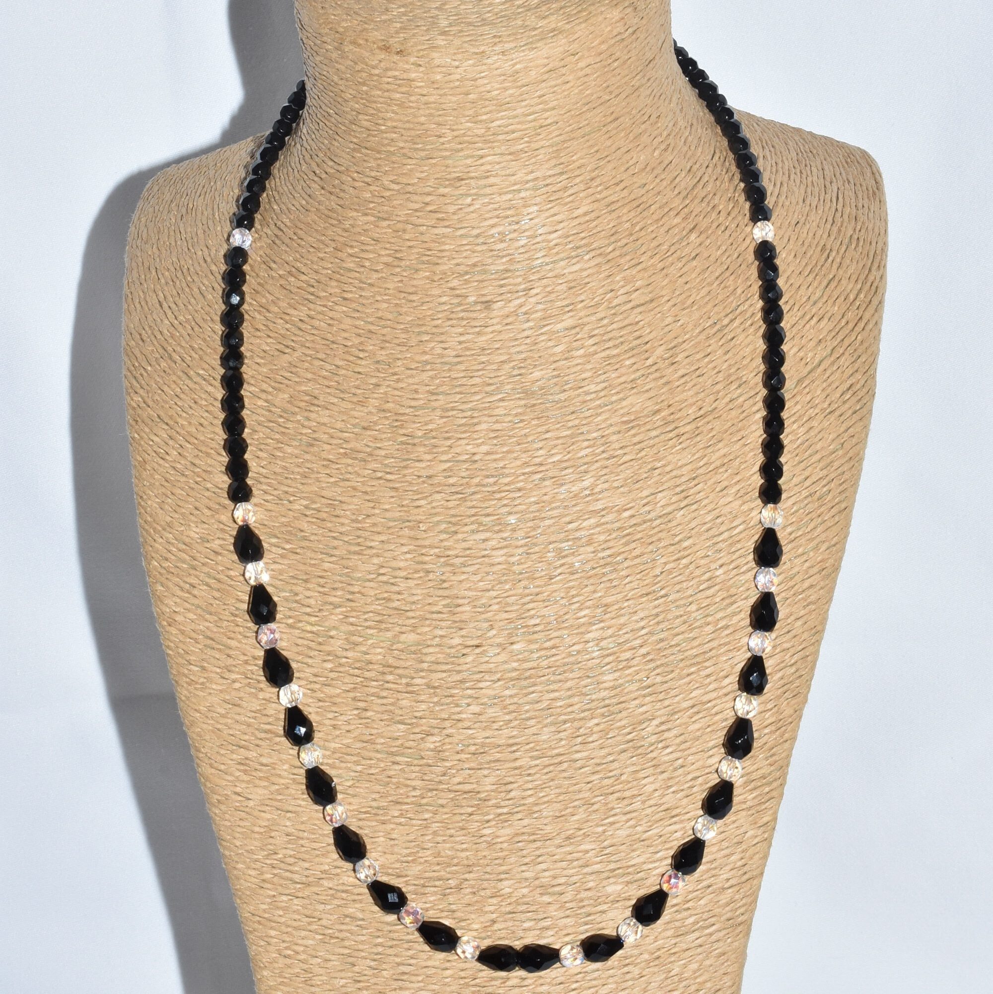 Collar largo de cristal austriaco