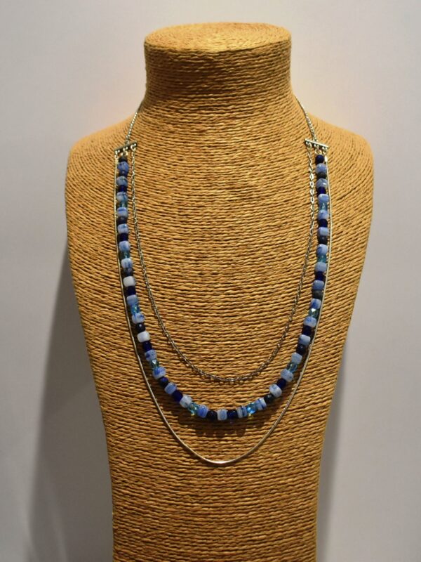 Collar midi de 3 filas