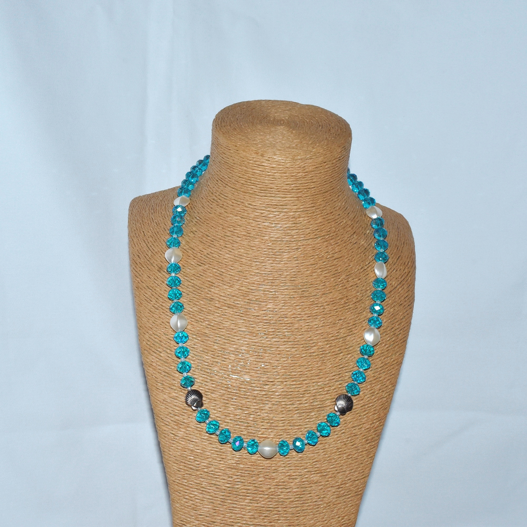 Collar midi con cristal checo