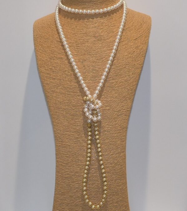 Collar largo de cristal