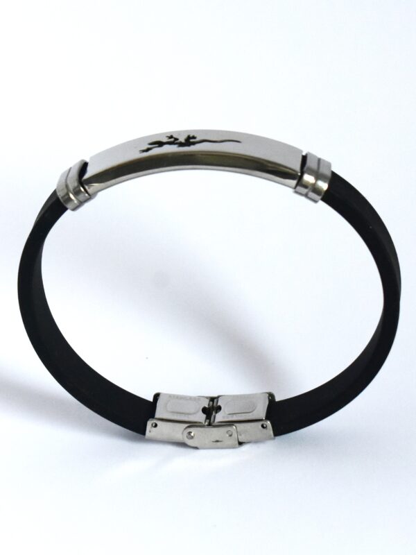 Pulsera con acero inox motivo salamandra