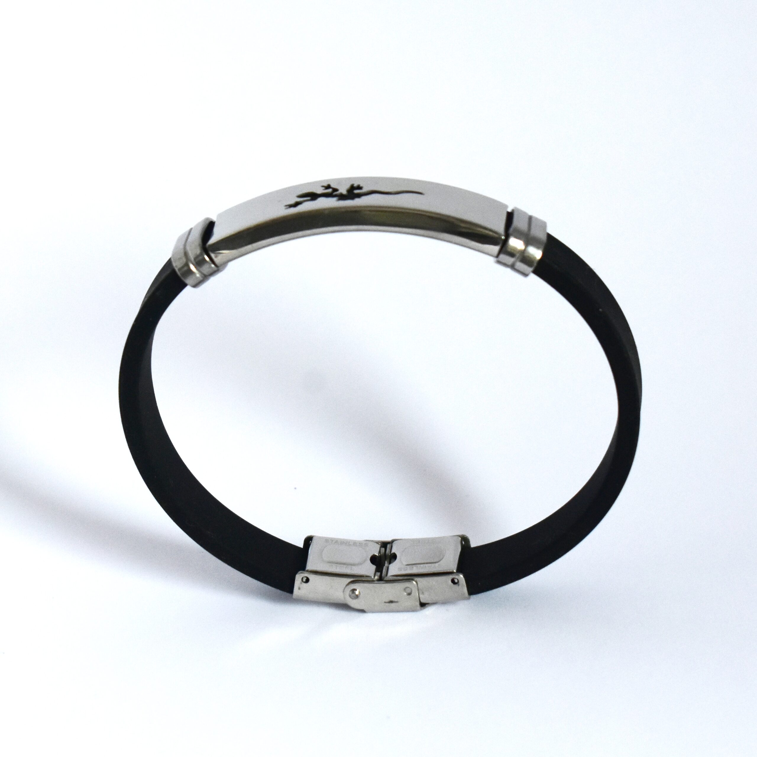 Pulsera con acero inox motivo salamandra